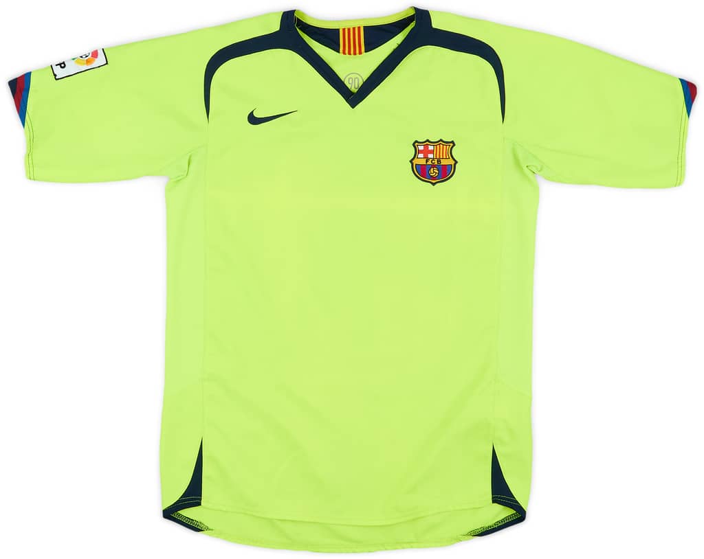 2005-06 Barcelona Away Shirt - 9/10 - (XL.Boys)