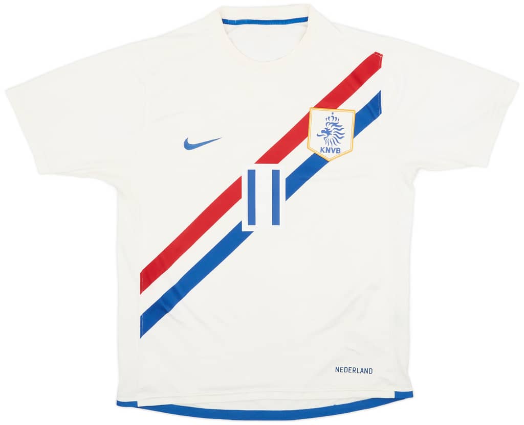 2006-08 Netherlands Away Shirt Robben #11 - 7/10 - (S)