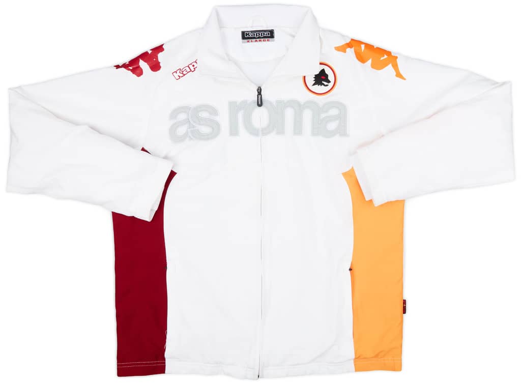 2010-11 Roma Kappa Track Jacket - 7/10 - (XL/XXL)
