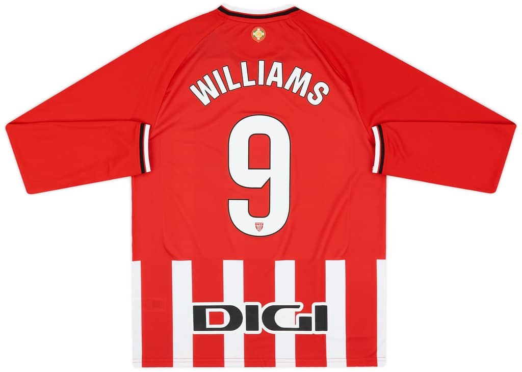 2023-24 Athletic Bilbao Home L/S Shirt Williams #9