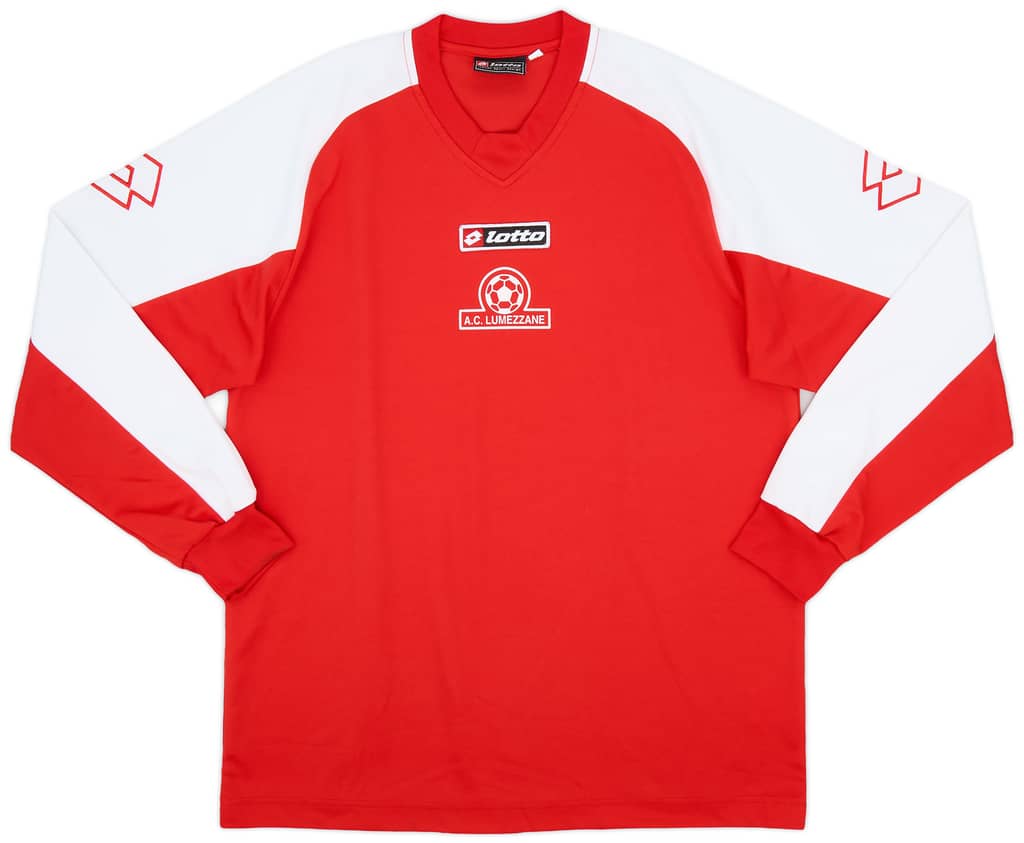 2005-07 Lumezzane Lotto Training L/S Shirt - 9/10 - (XL)
