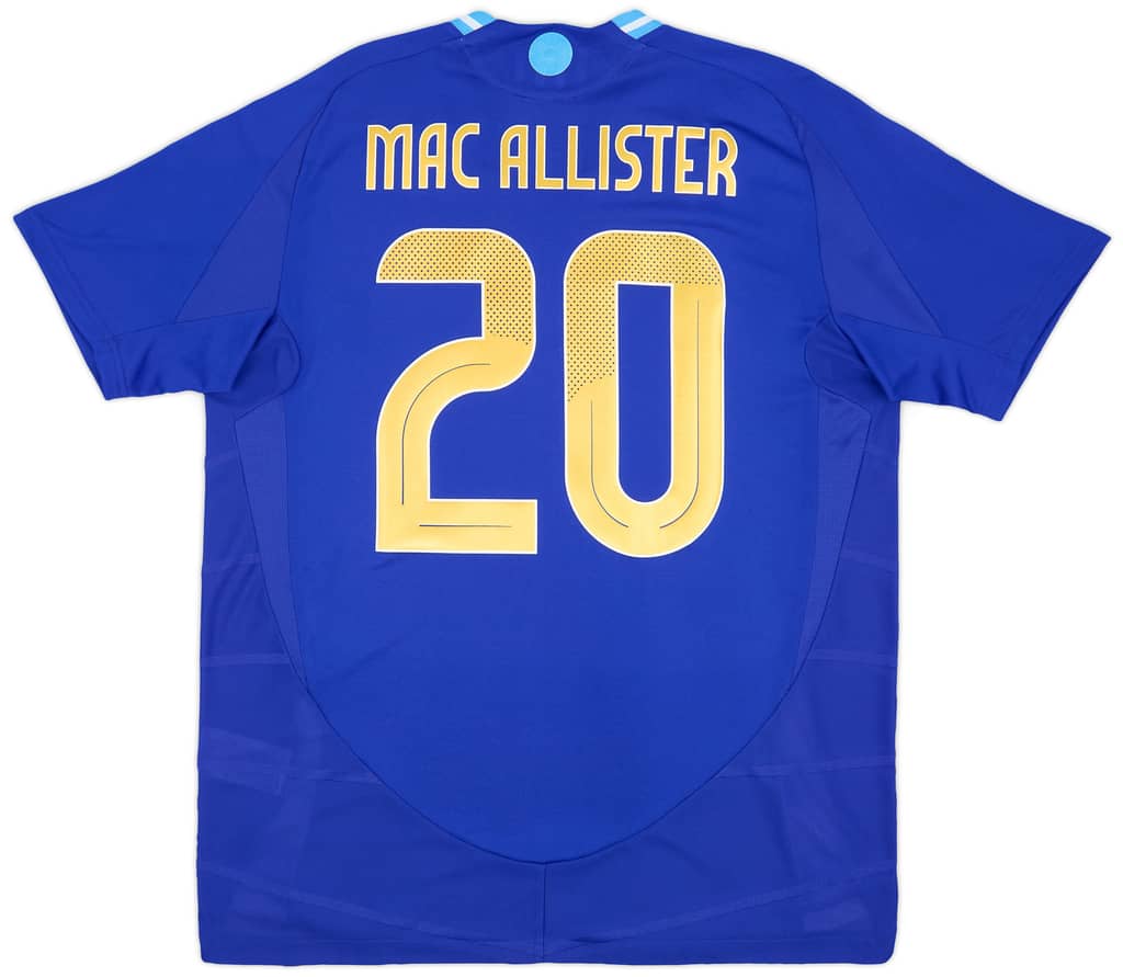 2024-25 Argentina Authentic Away Shirt Mac Allister #20