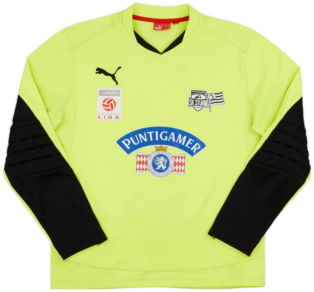 2007-08 Sturm Graz GK Shirt Schicklgruber #22 - 7/10 - (XL.Boys)