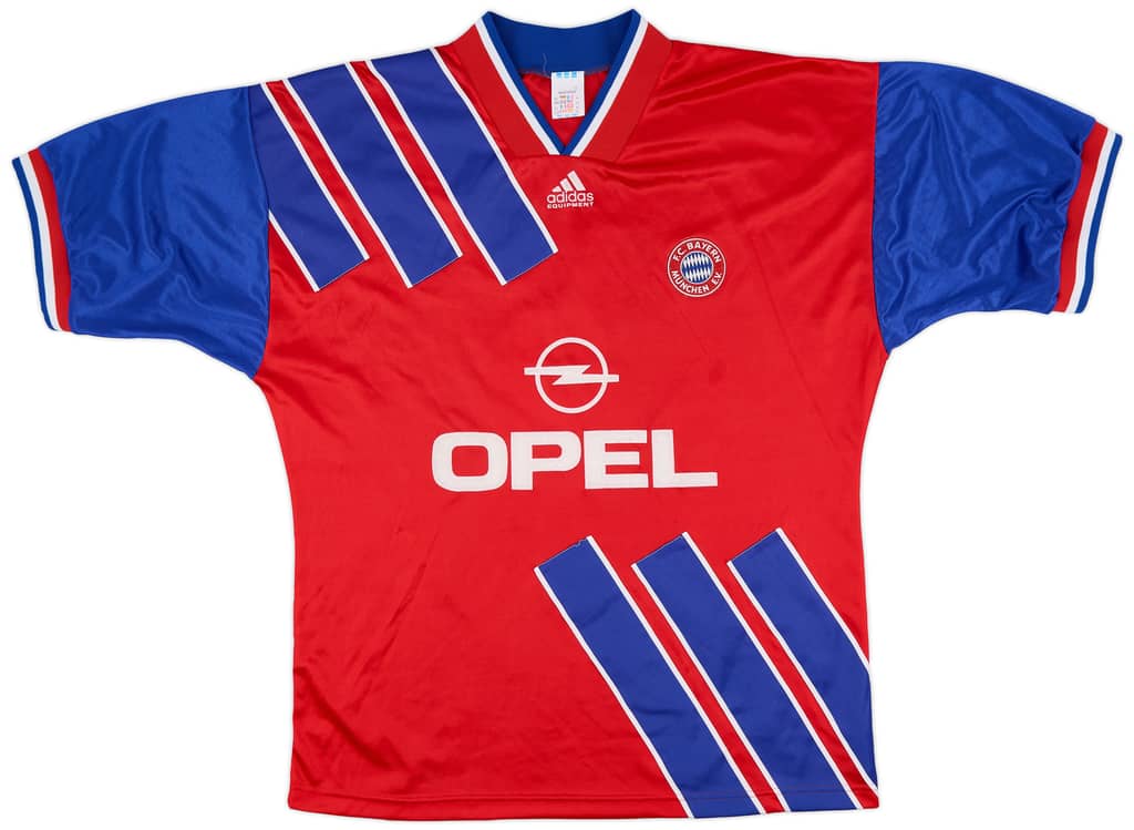 1993-95 Bayern Munich Home Shirt #5 - 8/10 - (XL)