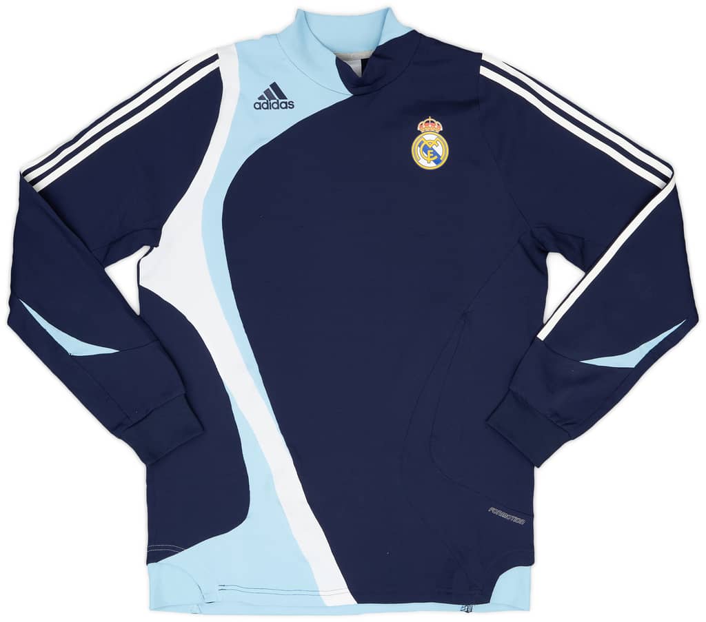 2007-08 Real Madrid adidas Sweat Top - 8/10 - (L)