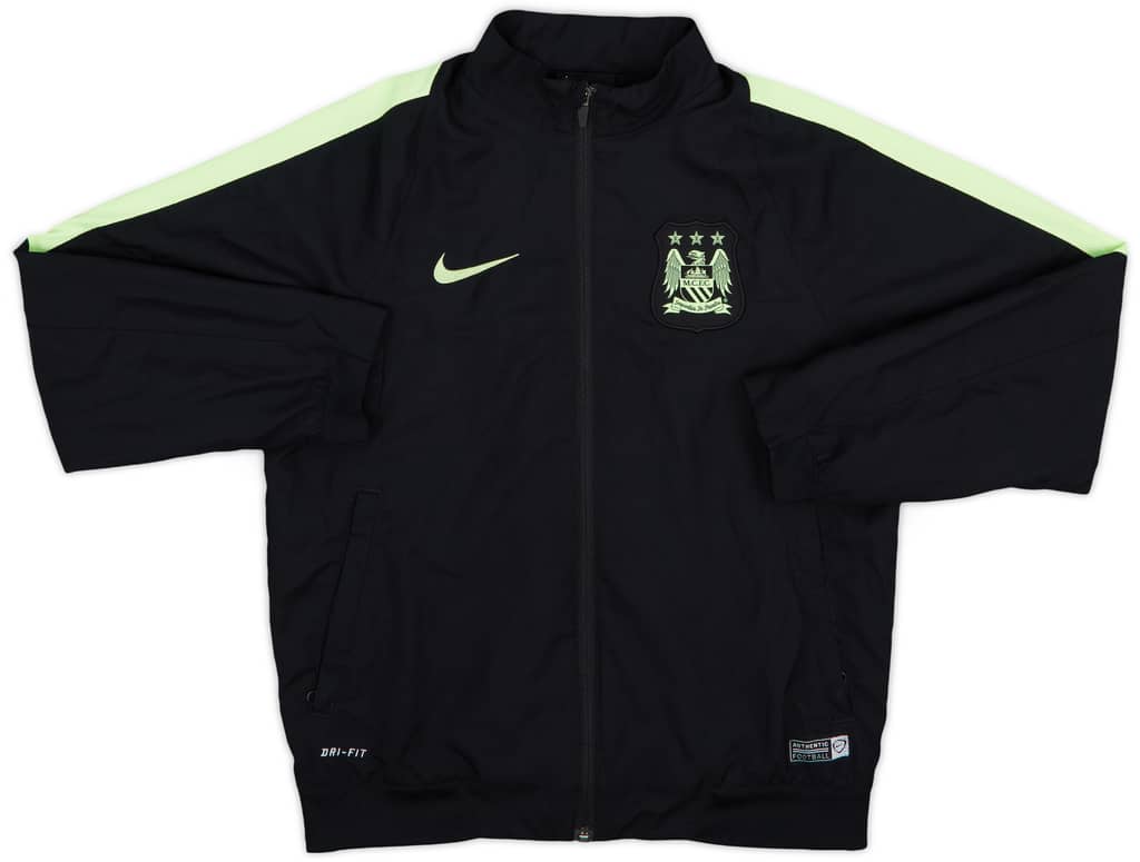 2015-16 Manchester City Nike Track Jacket - 9/10 - (S.Boys)
