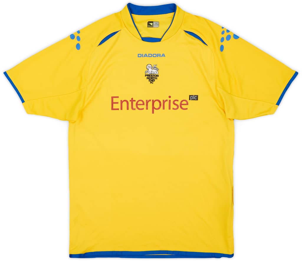2006-07 Preston North End Away Shirt #7 - 8/10 - (L.Boys)