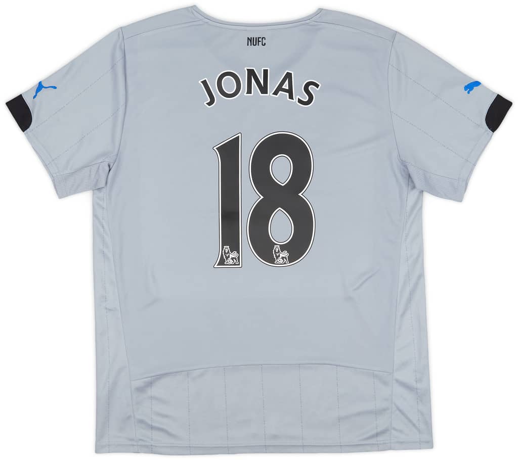 2014-15 Newcastle Away Shirt Jonas #18 - 9/10 - (L)