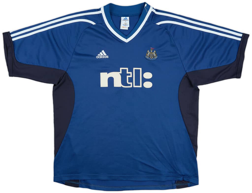 2001-02 Newcastle Away Shirt Shearer #9 - 5/10 - (XL)