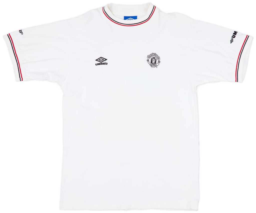 2000-01 Manchester United Umbro Training Shirt - 8/10 - (L)