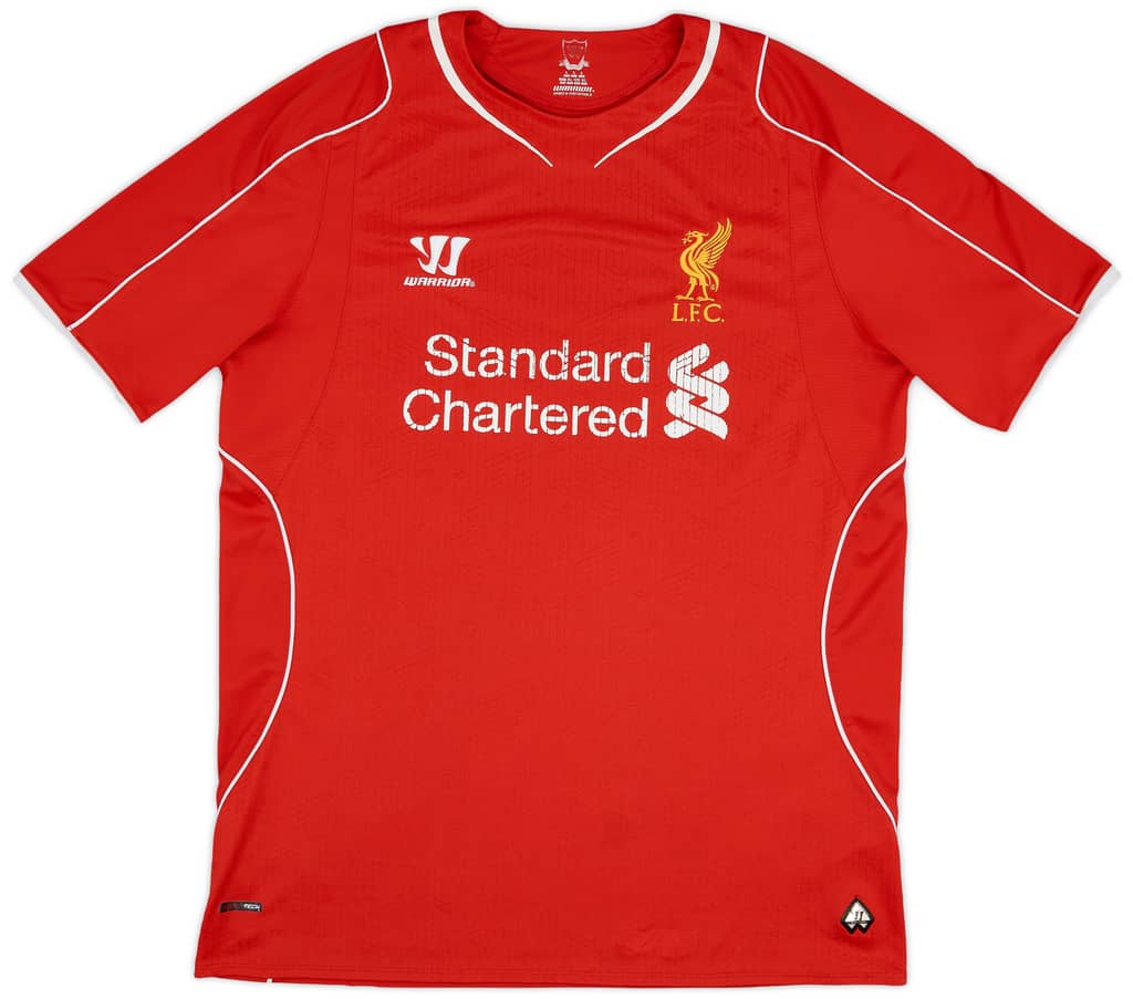 2014-15 Liverpool Home Shirt Gerrard #8 - 5/10 - (L)