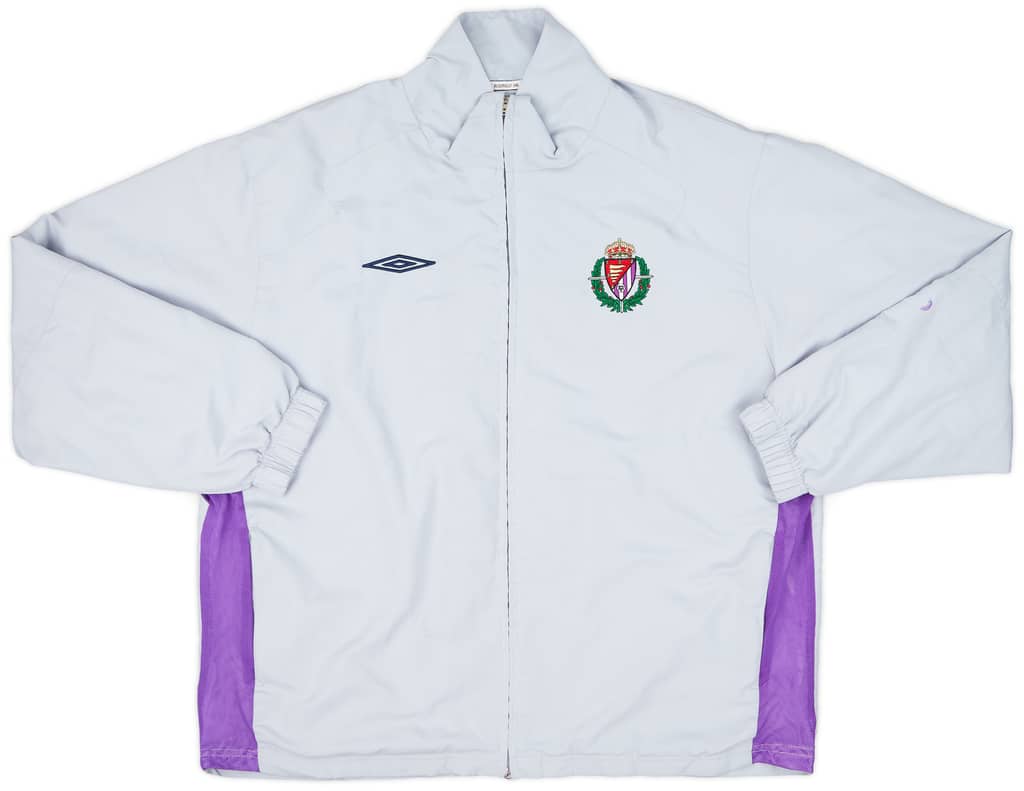 2004-05 Real Valladolid Umbro Track Jacket - 6/10 - (XXL)