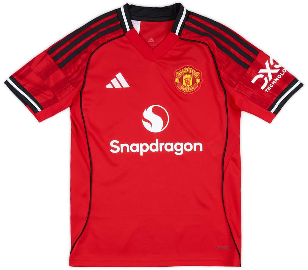 2025-26 Manchester United Home Shirt Mainoo #37 (KIDS)