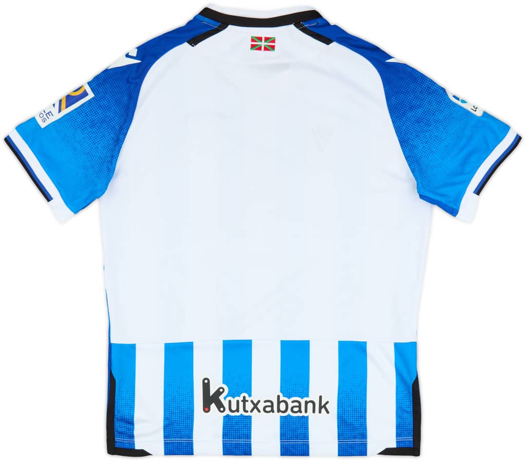 2021-22 Real Sociedad Home Shirt - As New - (KIDS)