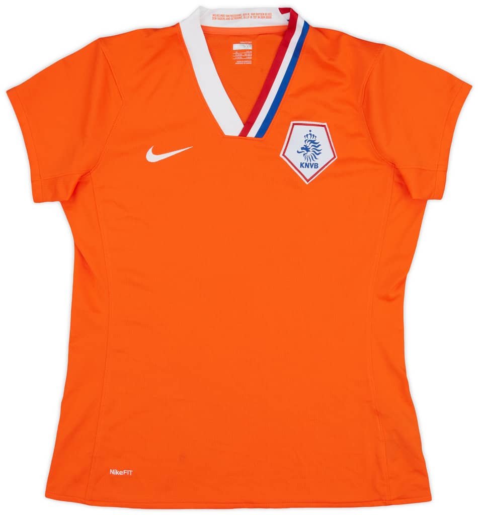 2008-10 Netherlands Home Shirt - 8/10 - (Women's XL)