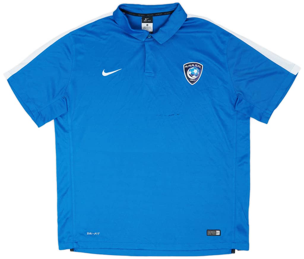 2015-16 Al Hilal Nike Polo Shirt - 5/10 - (XL)