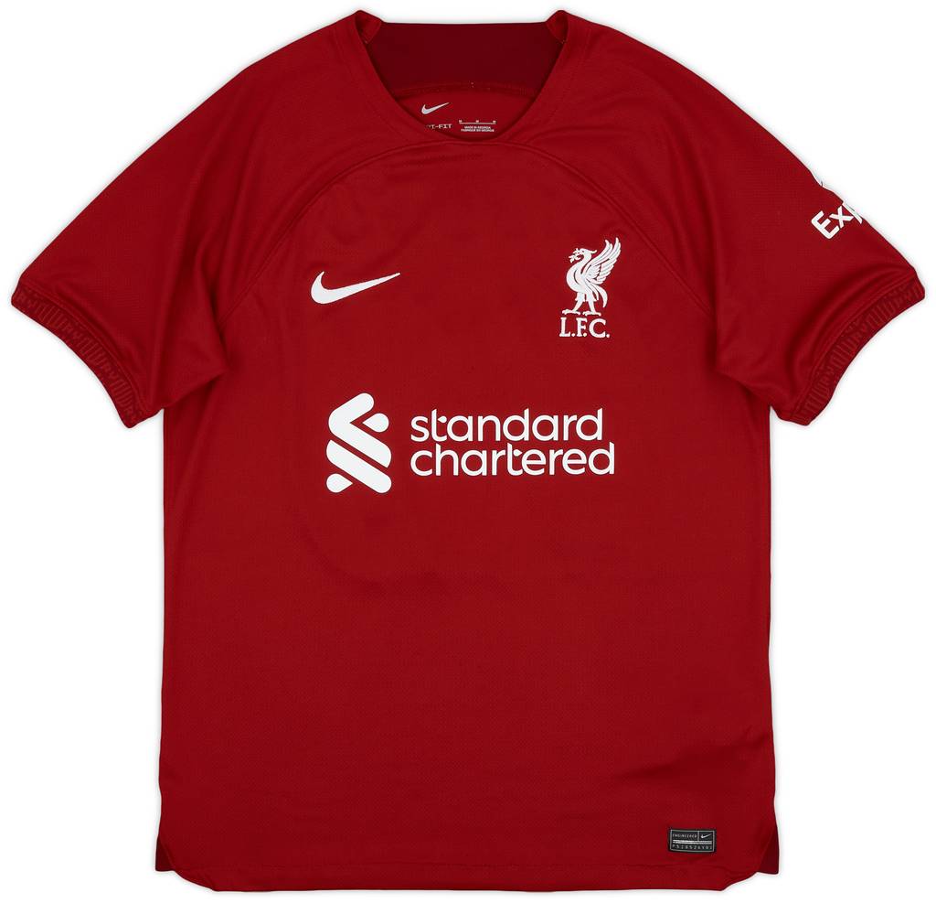 2022-23 Liverpool Home Shirt Diogo J. #20 - 8/10 - (M)