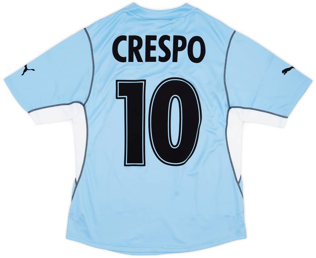 2001-02 Lazio Prototype Home Shirt Crespo #10 (M)