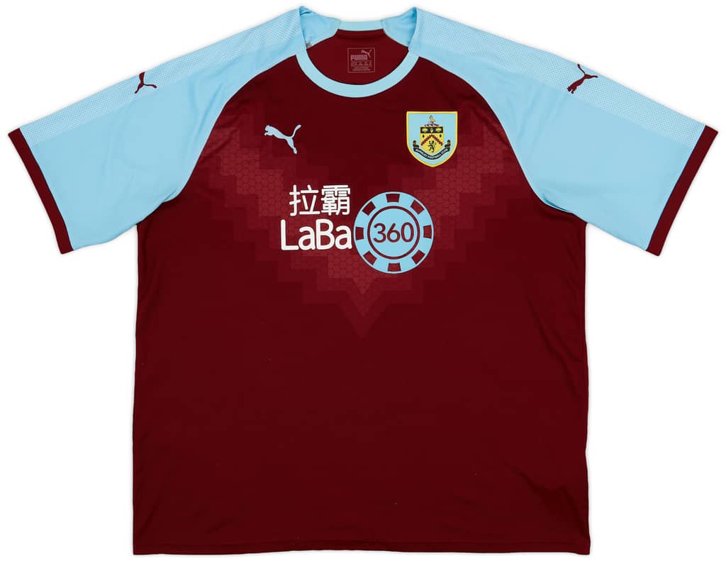 2018-19 Burnley Home Shirt - 8/10 - (3XL)