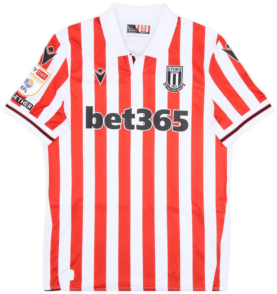 2023-24 Stoke Match Issue Home Shirt Gayle #11