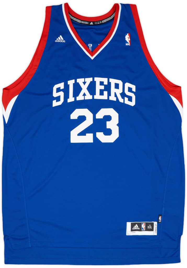 2012 Philadelphia 76ers Williams #23 adidas Swingman Alternate Jersey - 10/10 - (XXL)