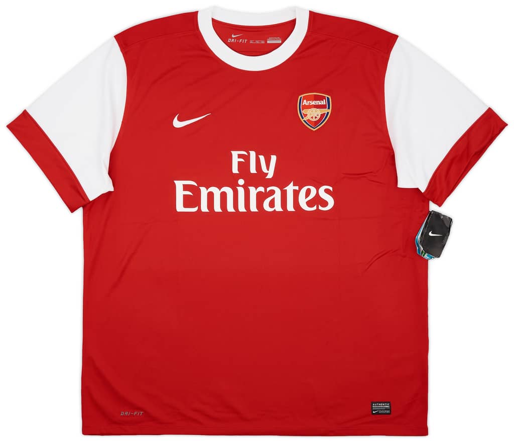 2010-11 Arsenal Home Shirt Fabregas #4 (XXL)