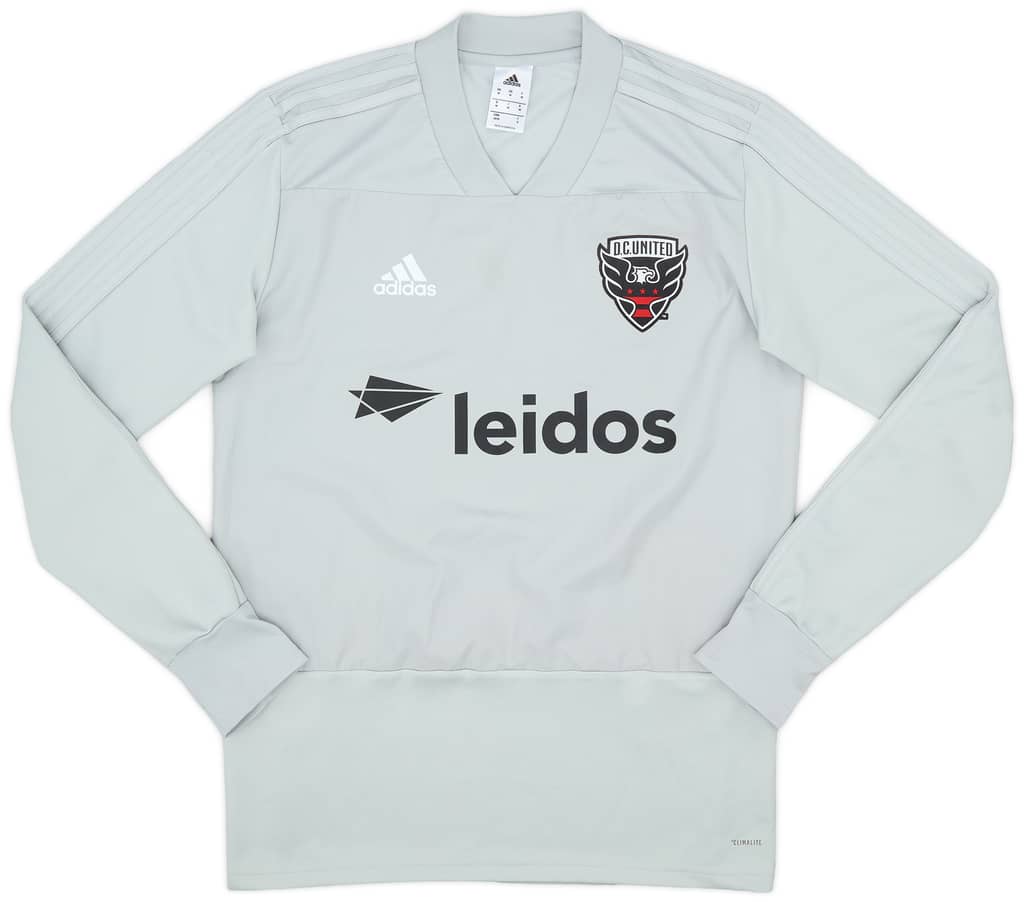 2017 DC United adidas Training L/S Shirt - 9/10 - (M)