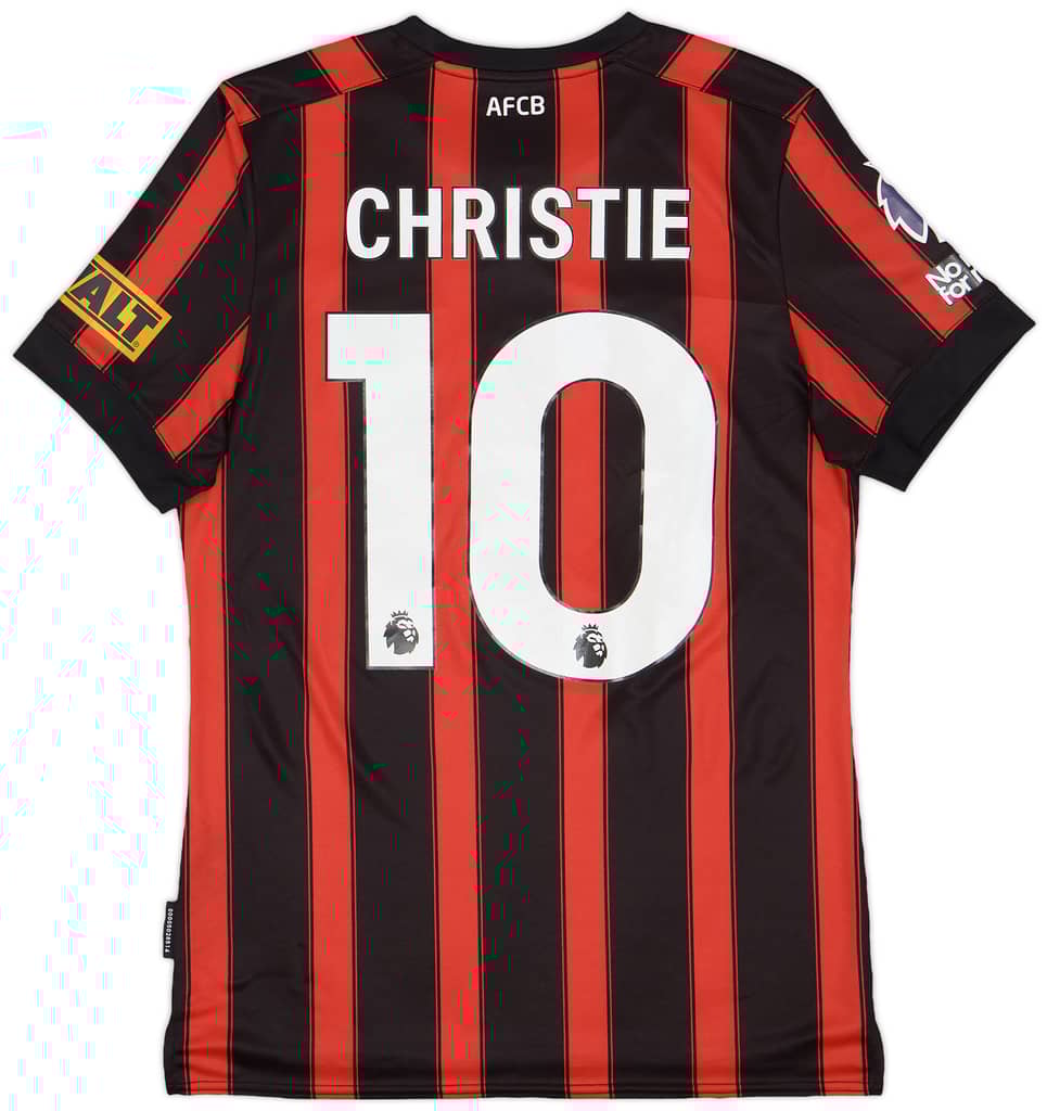 2023-24 Bournemouth Match Issue Home Shirt Christie #10