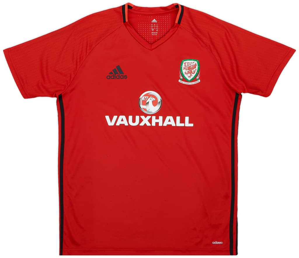 2016-17 Wales adidas Training Shirt - 5/10
