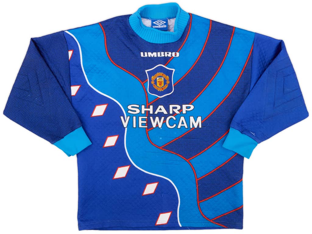1994-97 Manchester United GK Third Shirt - 6/10 - (Y)