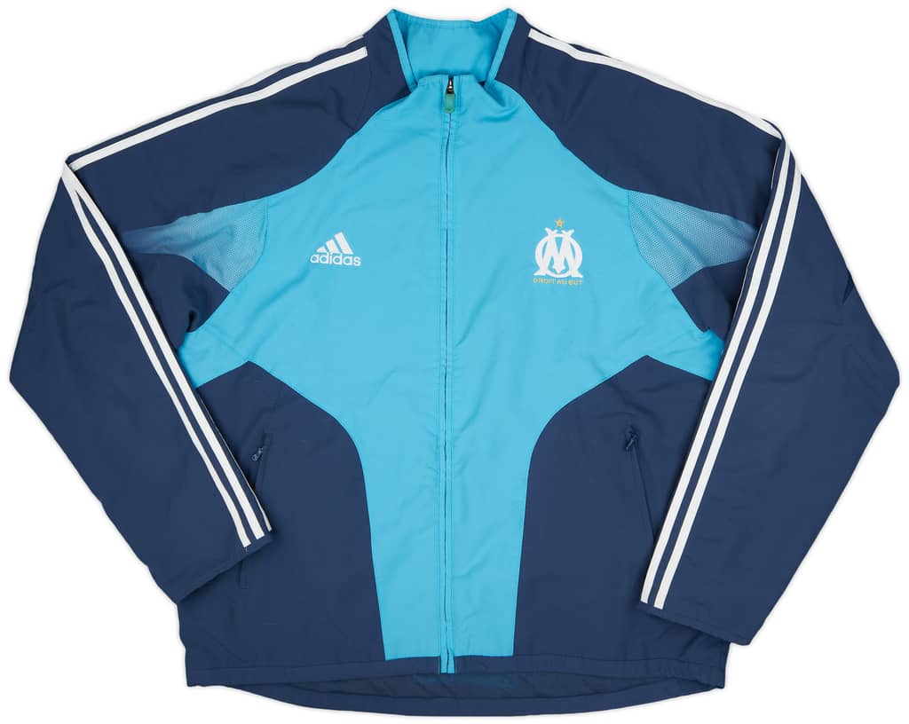2004-05 Olympique Marseille adidas Track Jacket - 7/10 - (XL)