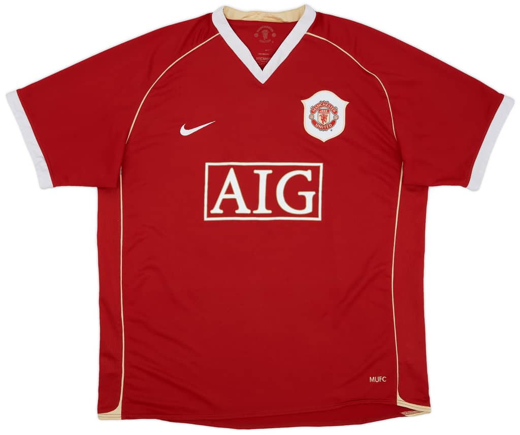 2006-07 Manchester United Home Shirt Rooney #8 - 6/10 - (XL)