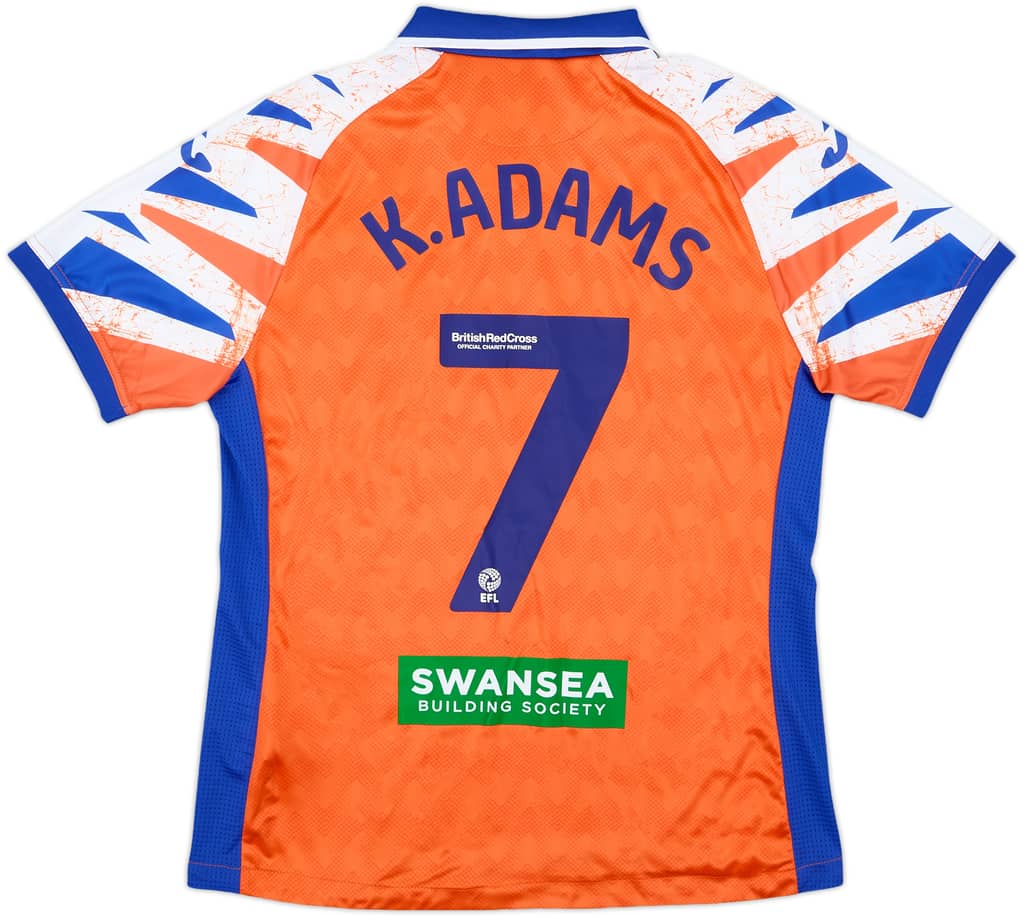 2022-23 Swansea City Women's Away Shirt K.Adams #7 - As New - (L)