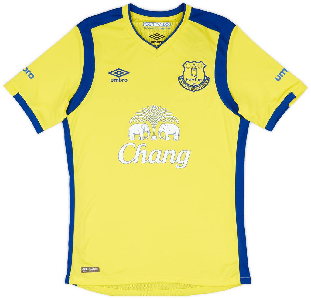 2016-17 Everton Third Shirt Baines #3 (S)