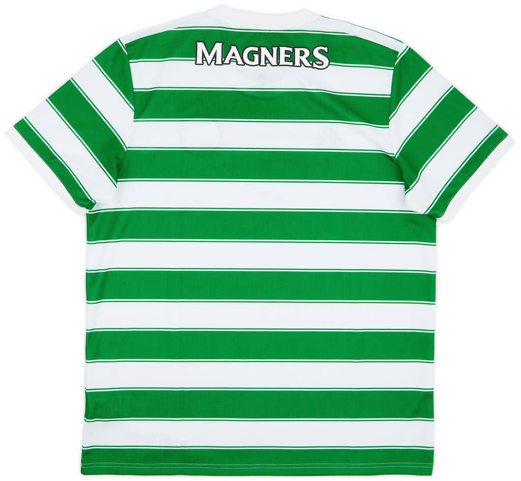 2021-22 Celtic Home Shirt - 8/10 - (XL)