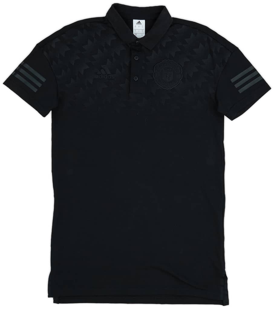 2017-18 Manchester United adidas Polo Shirt - 8/10 - (S)