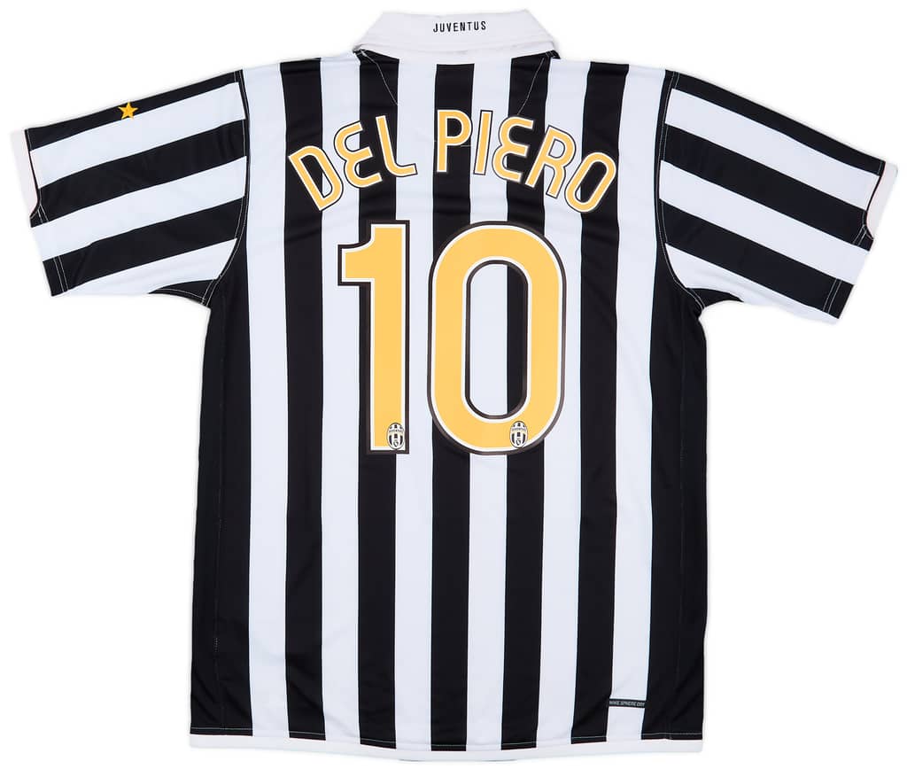 2006-07 Juventus Home Shirt Del Piero #10 (L)