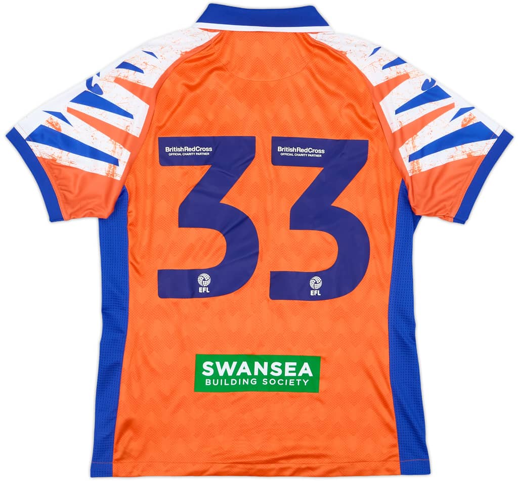 2022-23 Swansea City Women's Away Shirt #33 - As New - (M)