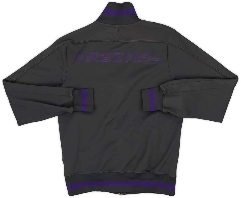2012-13 Arsenal Nike N98 Track Jacket - 8/10 - (S)