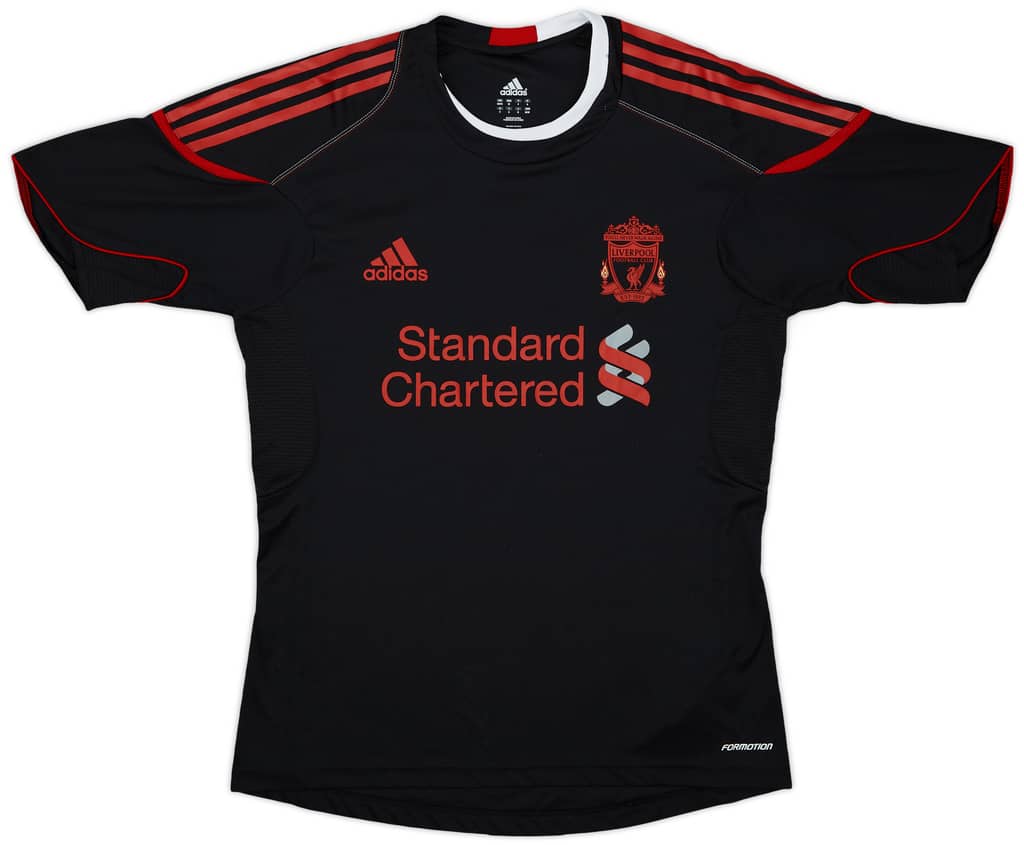 2010-11 Liverpool adidas Training Shirt - 9/10 - (M/L)