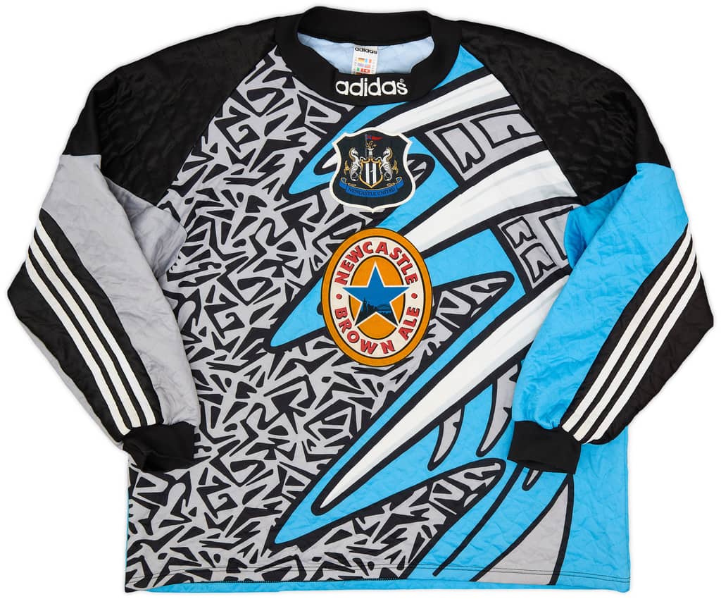 1995-96 Newcastle GK Shirt Hislop #15 - 8/10 - (XL)