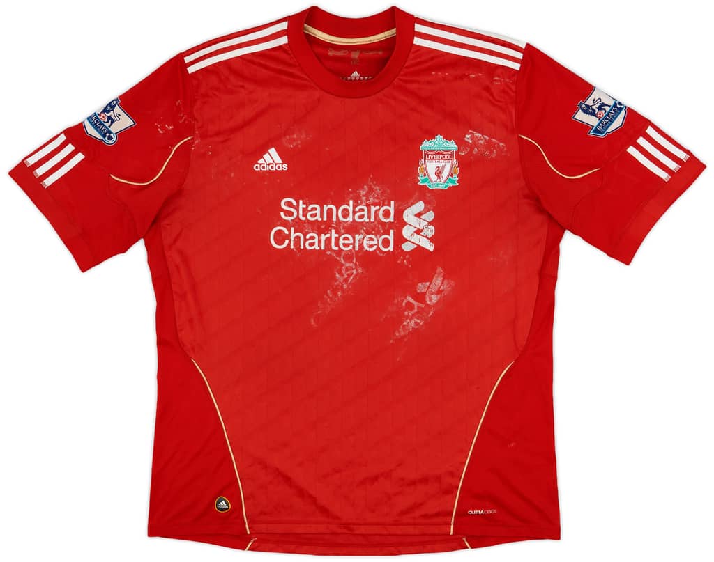 2010-12 Liverpool Home Shirt Carragher #23 - 4/10 - (XXL)
