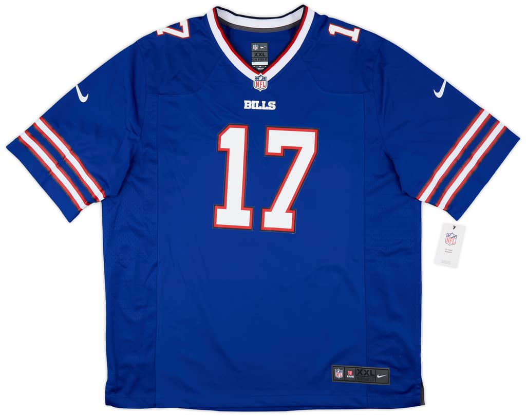 2018-24 Buffalo Bills Allen #17 Nike Game Home Jersey (XXL)