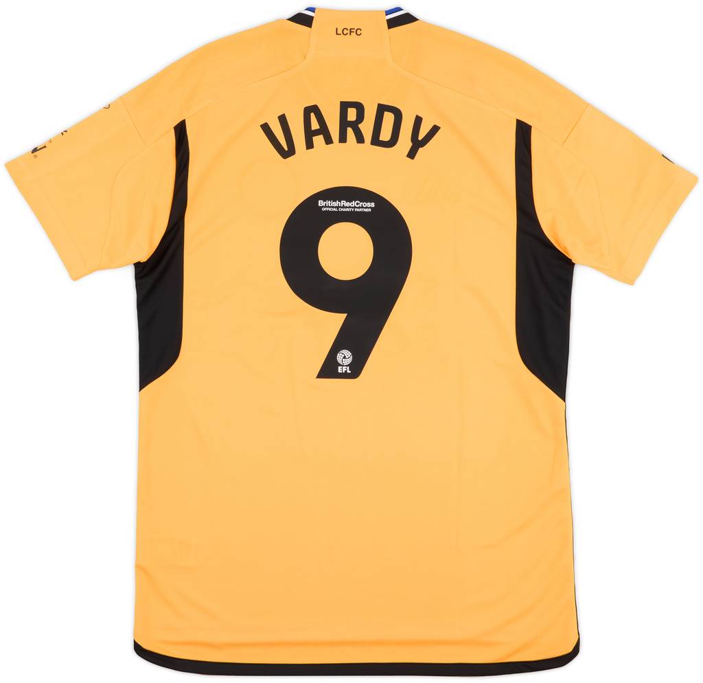 2023-24 Leicester Third Shirt Vardy #9 (M)