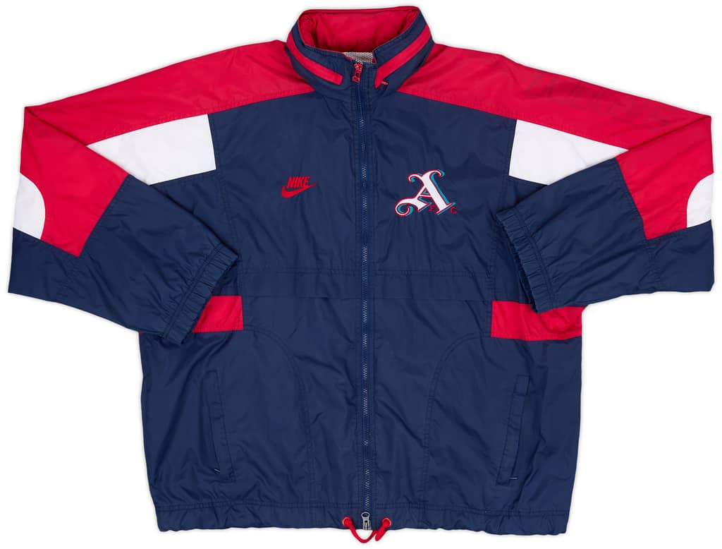 1994-95 Arsenal Nike Hooded Rain Jacket - 5/10 - (L)