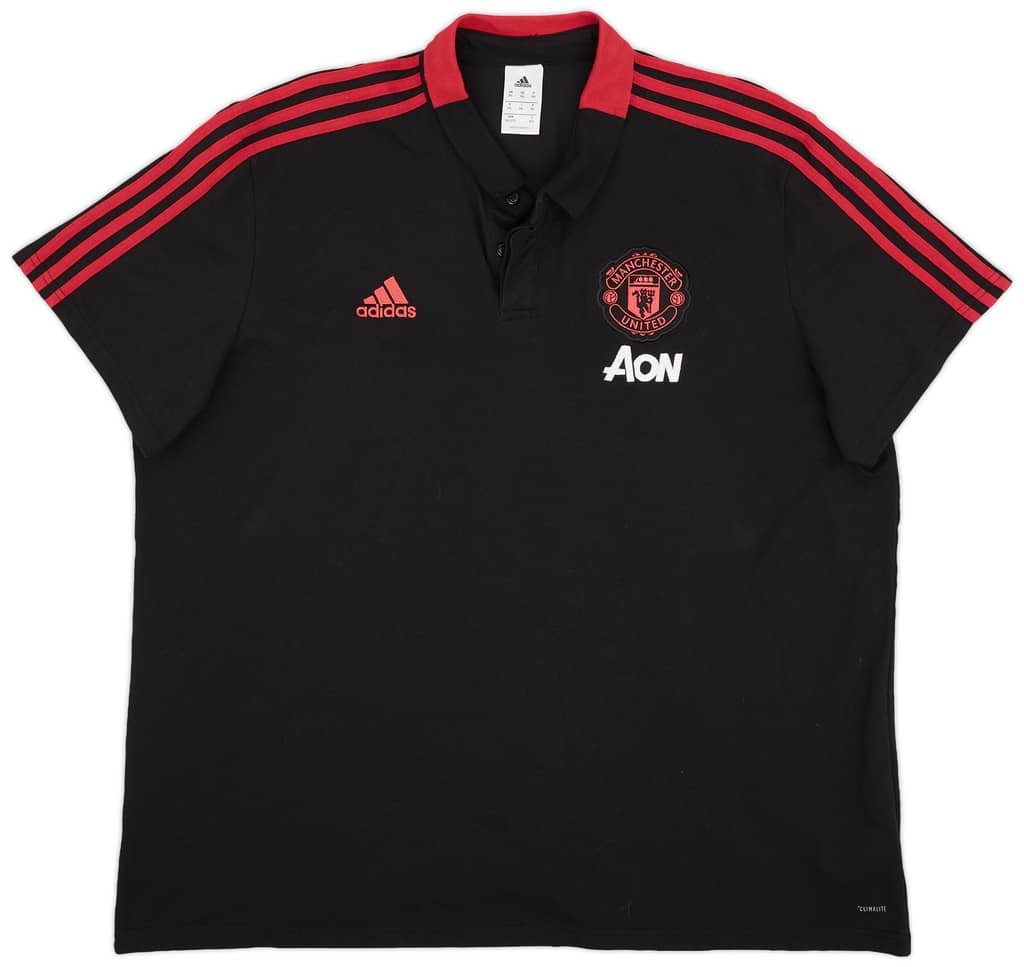 2018-19 Manchester United adidas Polo Shirt - 6/10 - (3XL)