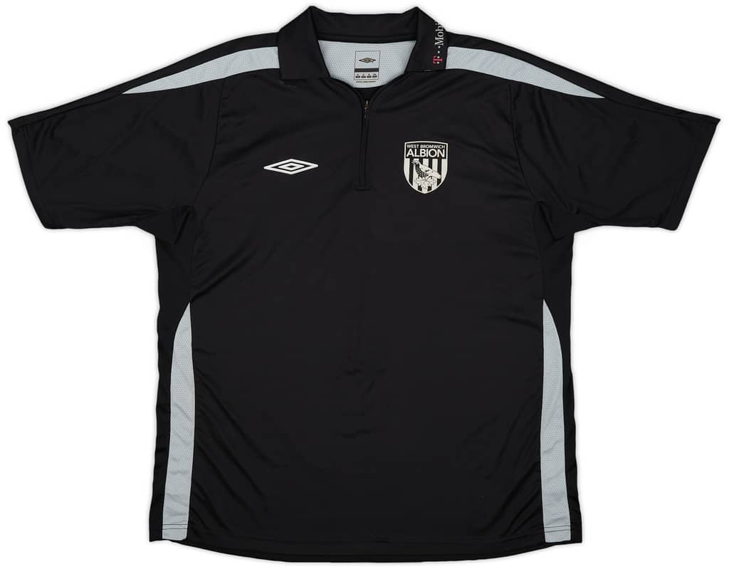 2009-10 West Brom Umbro 1/4 Zip Training Shirt - 8/10 - (XL)