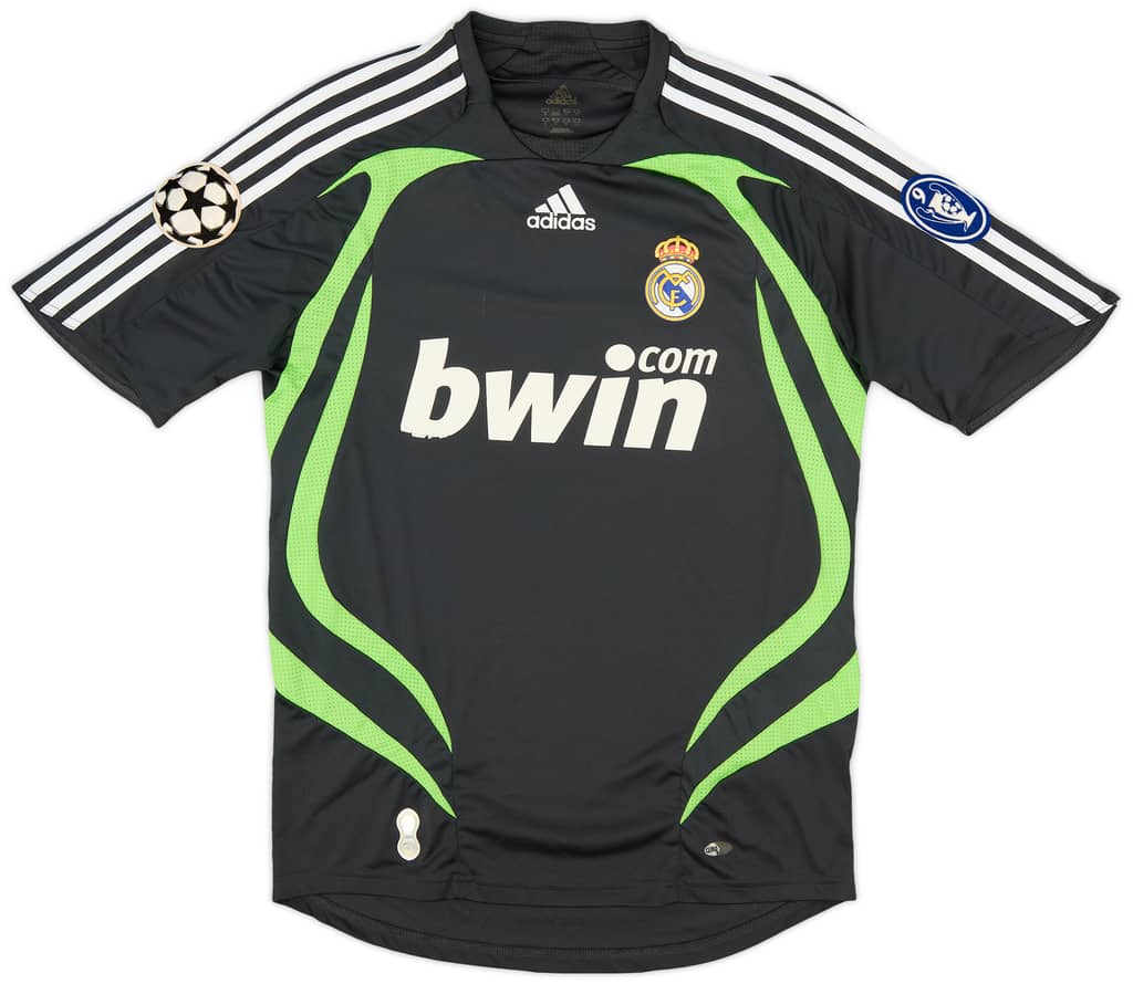 2007-08 Real Madrid CL Third Shirt - 5/10 - (S)