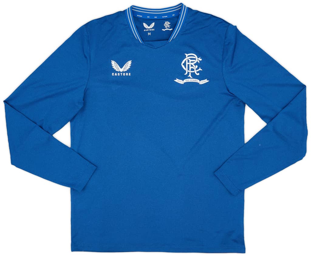 2022-23 Rangers Castore Training L/S Shirt - 9/10 - (M)