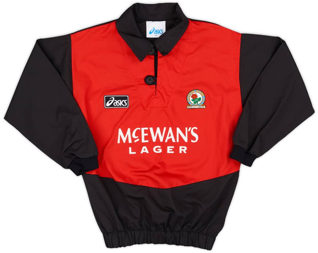 1993-94 Blackburn Asics Drill Top - 9/10 - (L.Boys)